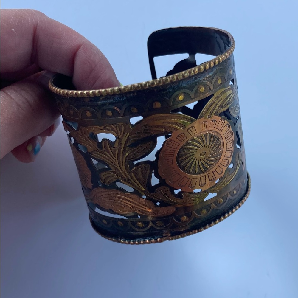 Unique metal cuff